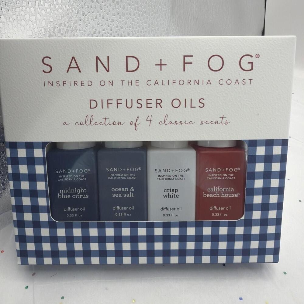 Sand + Fog Diffuser Oils (4-pack)